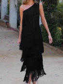 Robe andalouse à franges