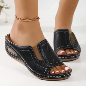 Myrta - Sandales compensées orthopédiques confortables