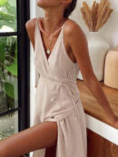 Kristen - Robe d'été pour femme à bretelles spaghetti