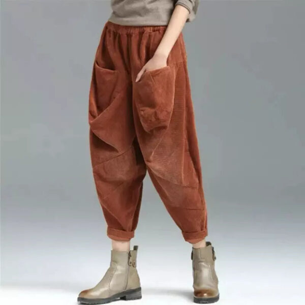 Martha - Pantalon sarouel d'hiver ample – Image 4