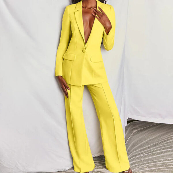 Lavinia - Ensemble élégant costume blazer et pantalon – Image 2
