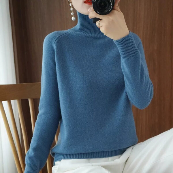 Maisie - Pull élégant en maille de cachemire pour femme – Image 2