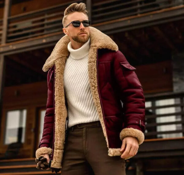 William - Veste en peau de mouton pour homme – Image 2