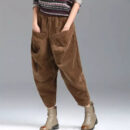 Martha - Pantalon sarouel d'hiver ample