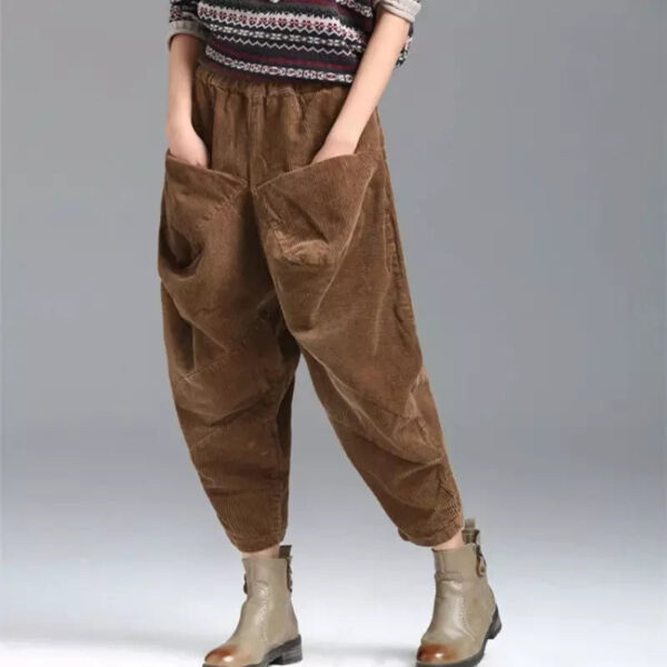 Martha - Pantalon sarouel d'hiver ample – Image 2