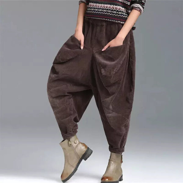 Martha - Pantalon sarouel d'hiver ample