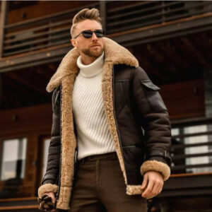 William - Veste en peau de mouton pour homme