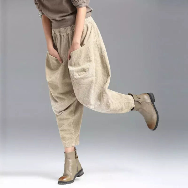 Martha - Pantalon sarouel d'hiver ample – Image 3