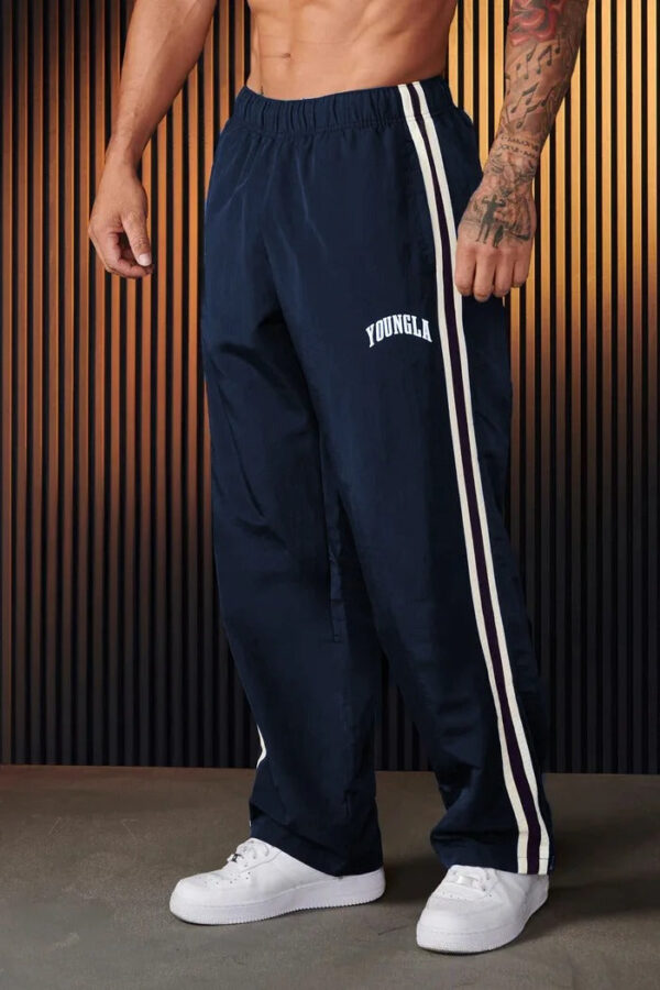 Bryan - Pantalon de sport pour hommes avec impression à double rayure – Image 5