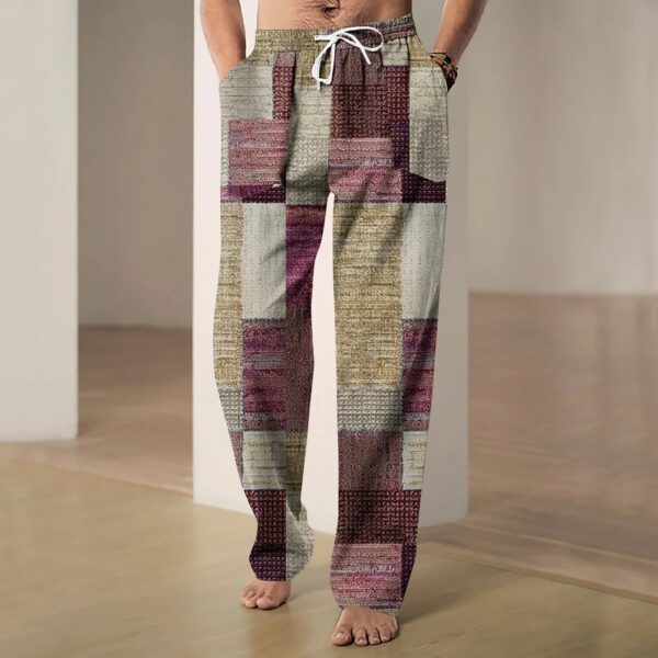 Martin - Pantalon en coton et lin pour homme