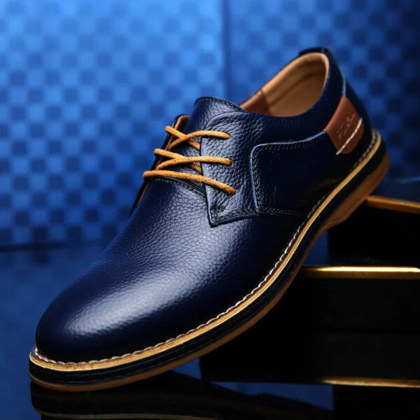 David - Chaussures en cuir véritable pour hommes – Image 2
