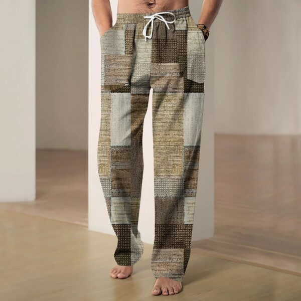 Martin - Pantalon en coton et lin pour homme – Image 2