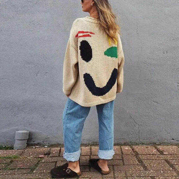 Nancy - Pull tricoté oversize pour femme – Image 5