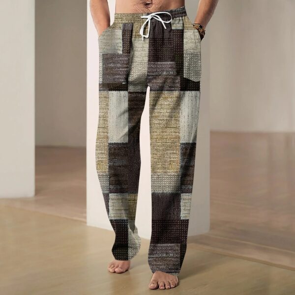 Martin - Pantalon en coton et lin pour homme – Image 3