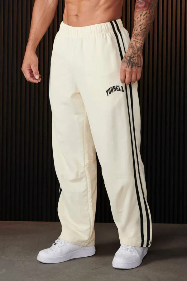 Bryan - Pantalon de sport pour hommes avec impression à double rayure – Image 3