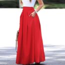 Georgina - Jupe plissée taille haute