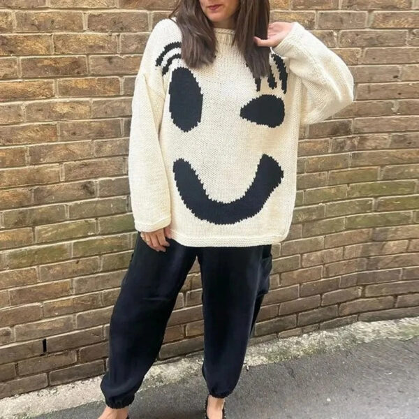 Nancy - Pull tricoté oversize pour femme – Image 3