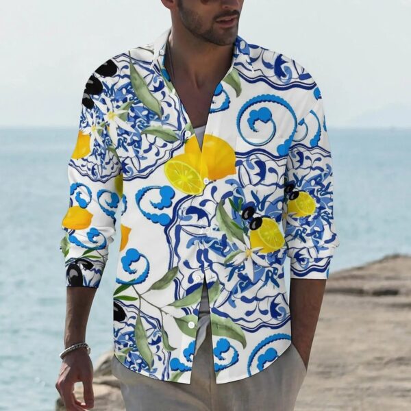 Gerald - Chemise à manches longues pour homme